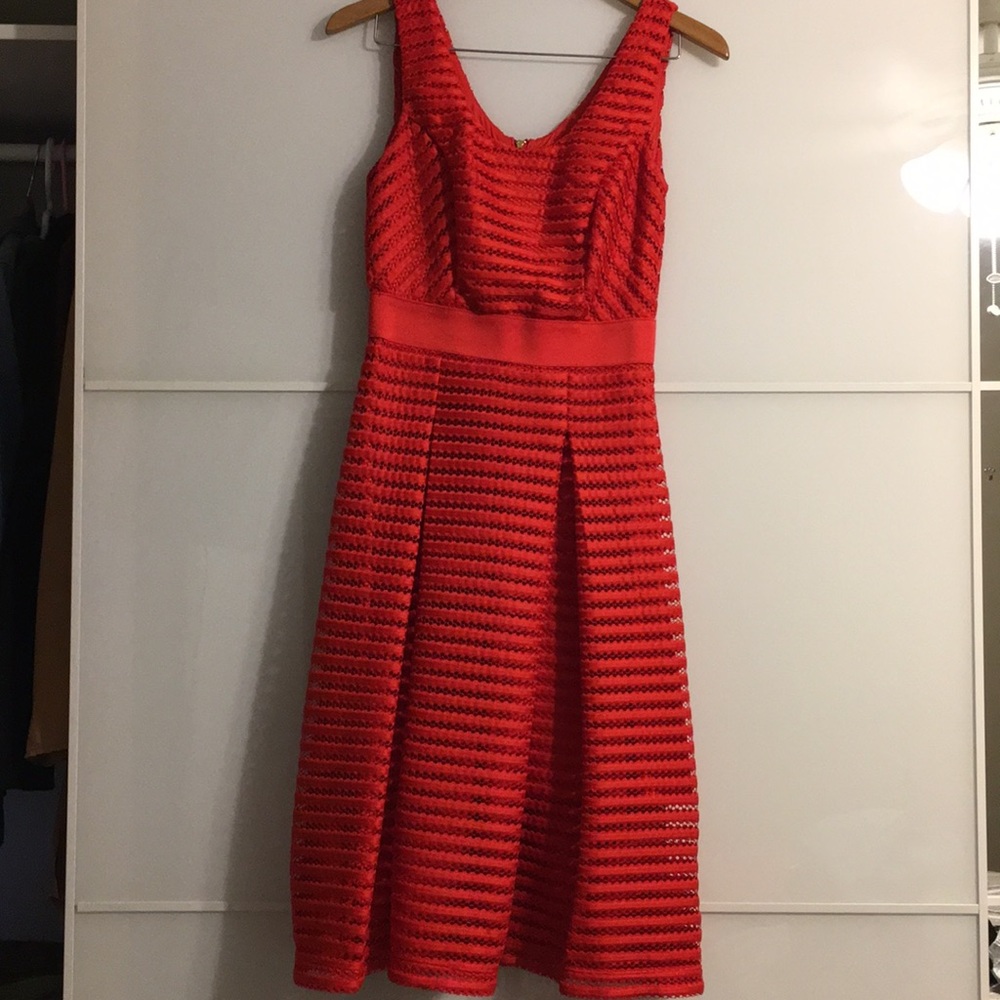 New York & company fit and flare dress